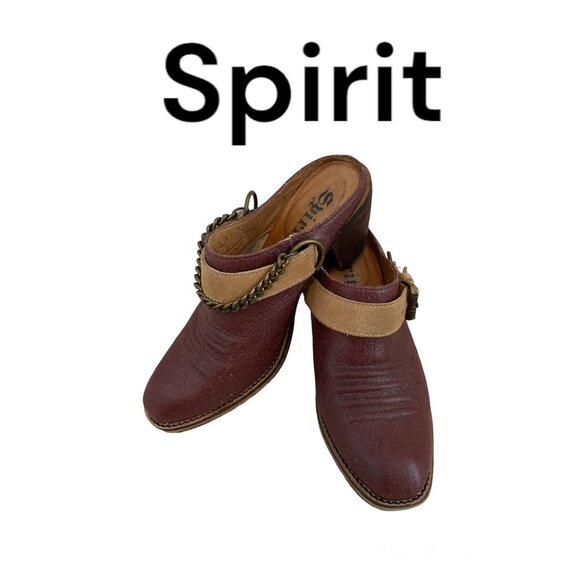 Spirit Lucchese Kendra Harness Mules Size 7.5 - Picture 1 of 9